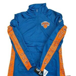 COPY - New York Knicks Hands High Adult MVP Quarter Zip Pullover Womens Size XL